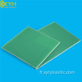 Plaque laminée en fibre de verre verte 10 mm Fr4